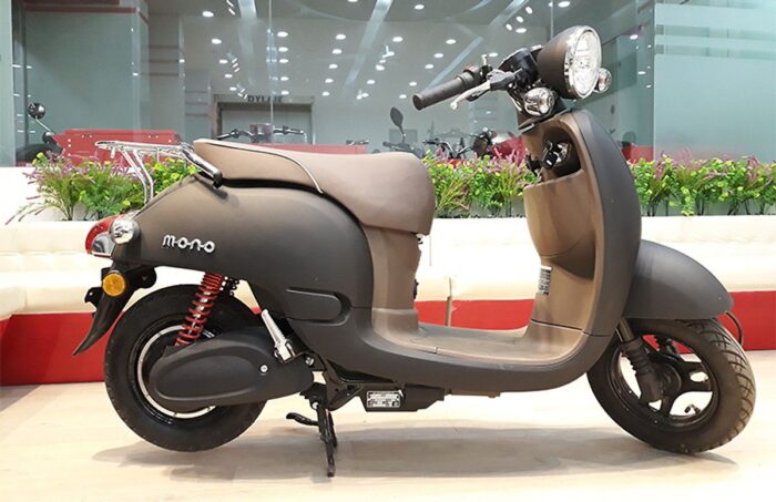 Thiet ke va ngoai hinh xe dap dien Honda Mono