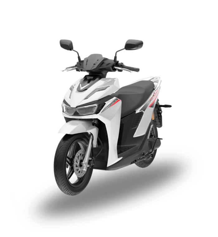 Xe may dien VinFast Viper mau trang