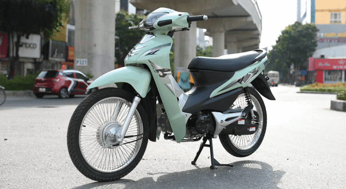 xe may ally wave 50cc xanh ngoc 0