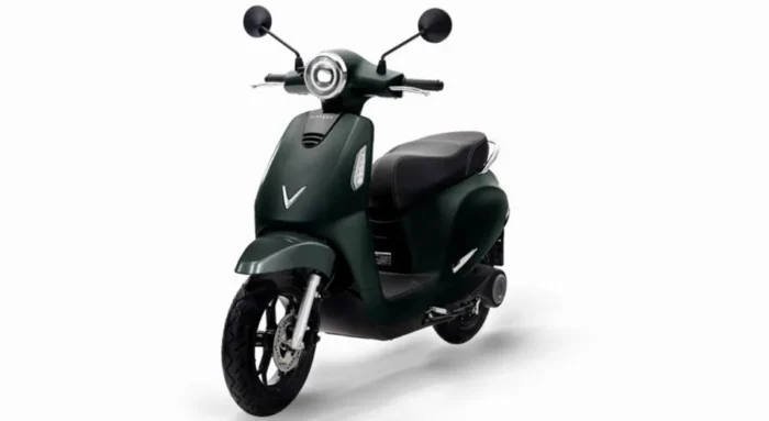 xe may dien vinfast evo neo mau xanh reu