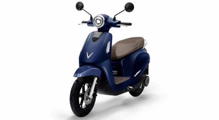xe may dien vinfast evo neo mau xanh tim than