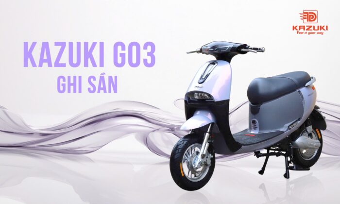 Xe máy điện KAZUKI GO3 Chính Hãng